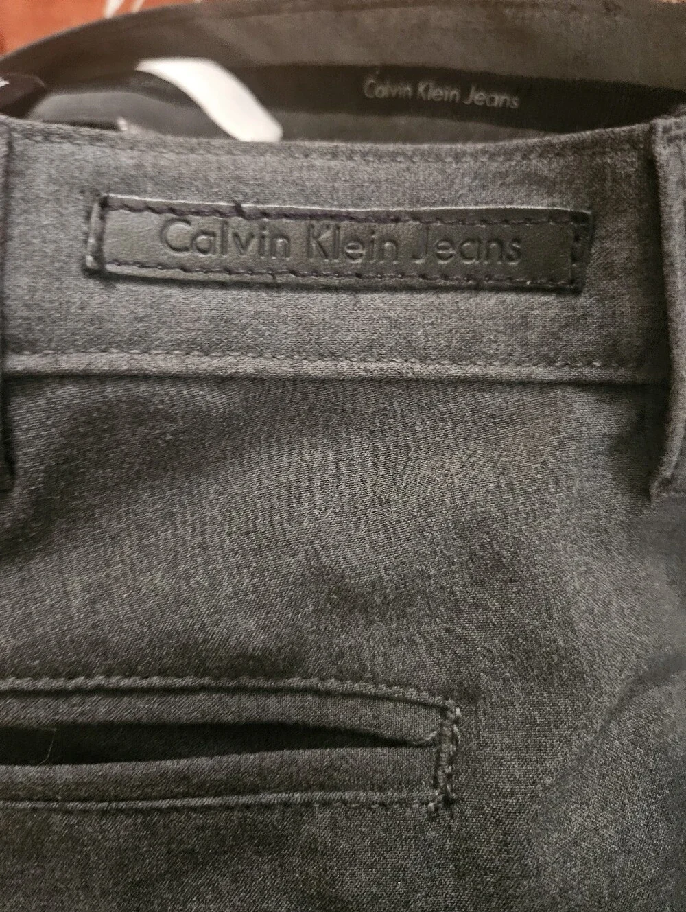 Calvin Klein Flat Front Dress Pants Men 36x32